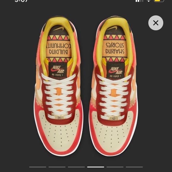 Nike Air Force 1 Low ‘07 Little Accra Men’s 12 - Picture 3 of 5